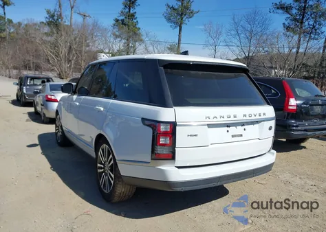 2017 Land Rover Range Rover 3.0L V6 Supercharged Hse из США, поврежденный, VIN SALGS2FV3HA334626